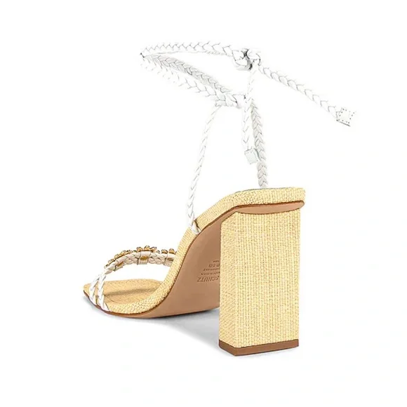 Schutz Hina Daisy Heel Sandal - Picture 4 of 11